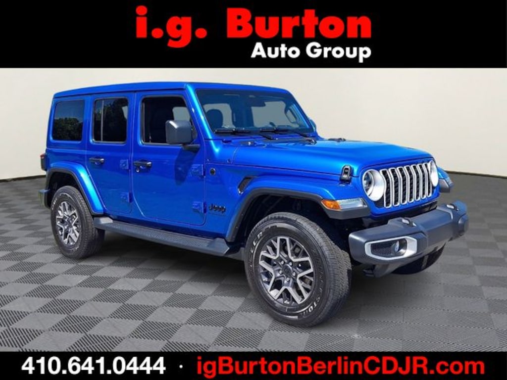 New 2026 Jeep Wrangler 4-DOOR SAHARA Sport Utility