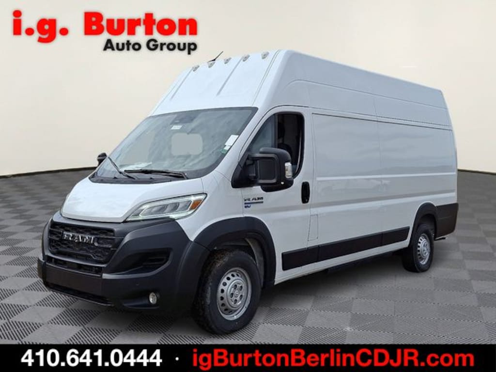 New 2024 Ram ProMaster PROMASTER EV SUPER HIGH ROOF 159â WB EXT Cargo Van