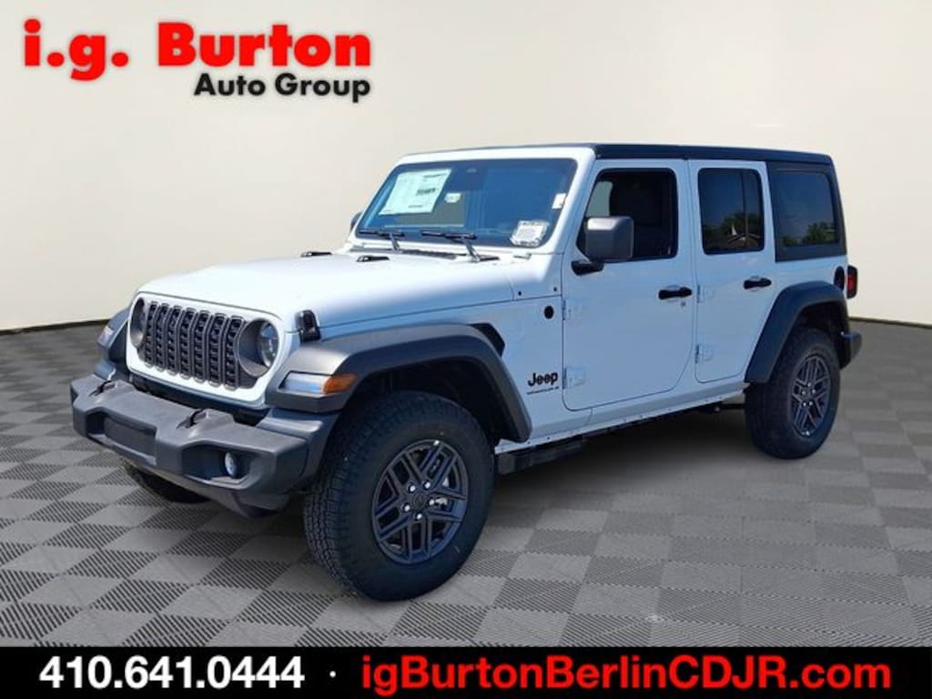 New 2026 Jeep Wrangler 4-DOOR SPORT S Sport Utility