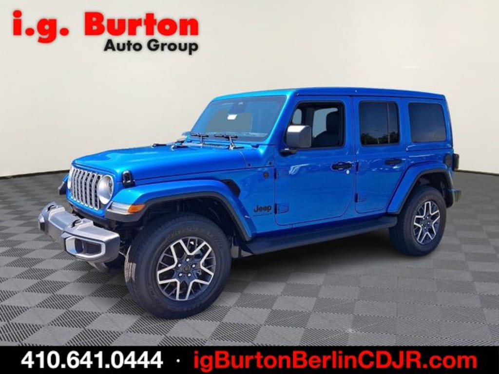 New 2026 Jeep Wrangler 4-DOOR SAHARA Sport Utility