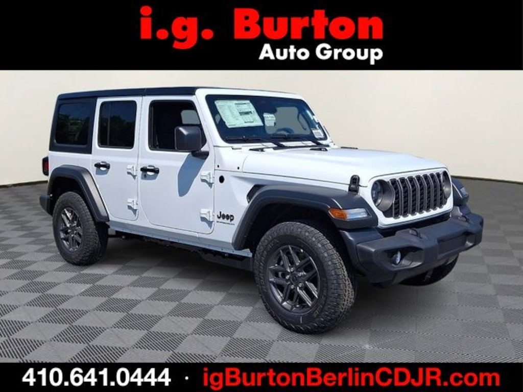 New 2026 Jeep Wrangler 4-DOOR SPORT S Sport Utility