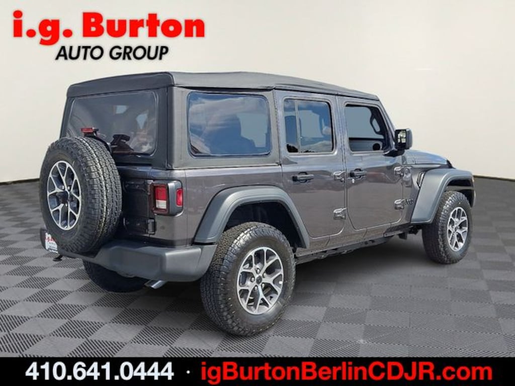 New 2025 Jeep Wrangler 4-DOOR SPORT S Sport Utility