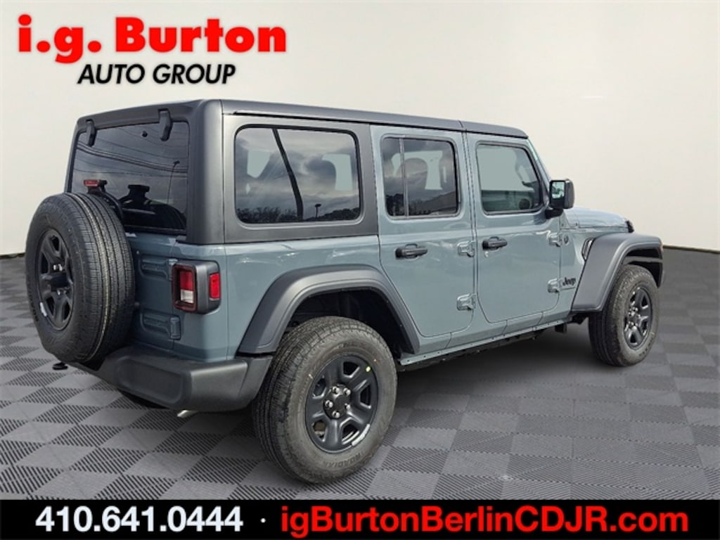 New 2026 Jeep Wrangler 4-DOOR SPORT Sport Utility