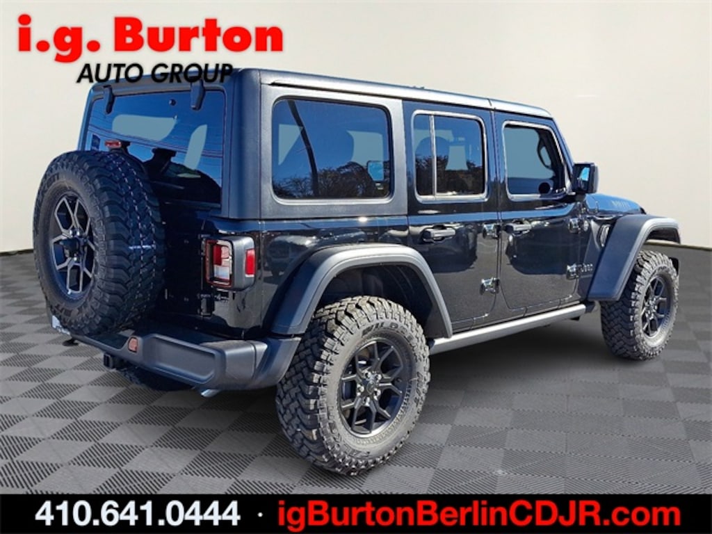 New 2026 Jeep Wrangler 4-DOOR WILLYS Sport Utility