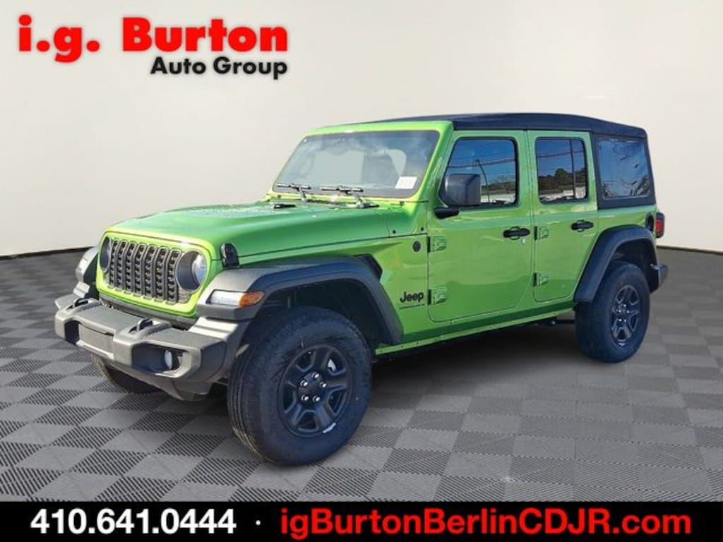 New 2026 Jeep Wrangler 4-DOOR SPORT Sport Utility