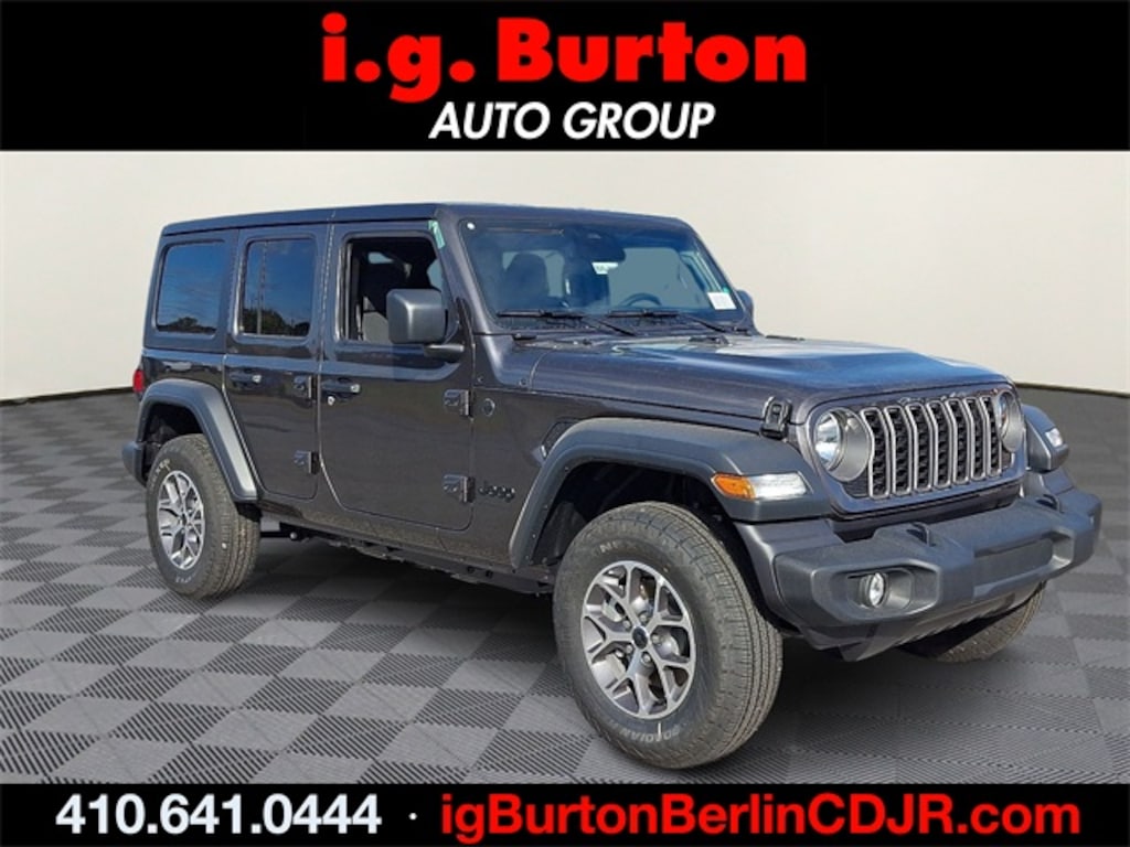 New 2026 Jeep Wrangler 4-DOOR SPORT S Sport Utility