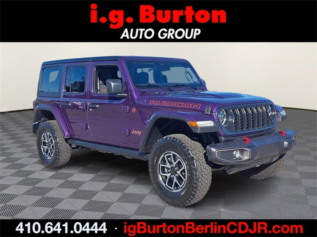 New 2026 Jeep Wrangler 4-DOOR RUBICON Sport Utility