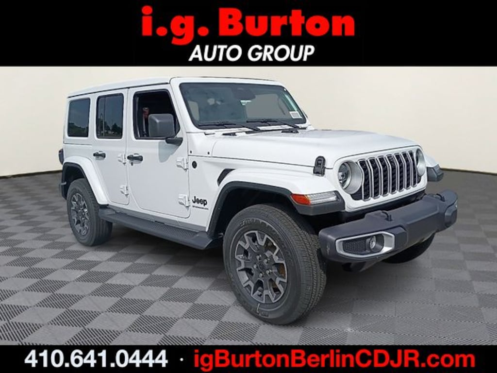 New 2025 Jeep Wrangler 4-DOOR SAHARA Sport Utility