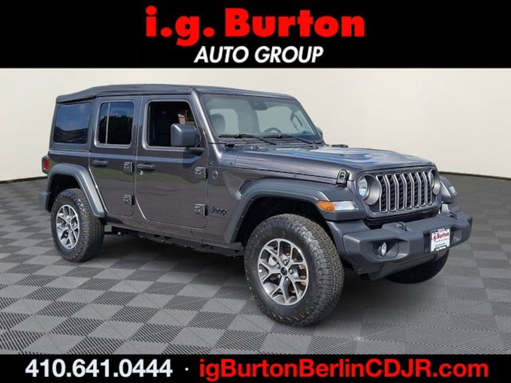 New 2025 Jeep Wrangler 4-DOOR SPORT S Sport Utility