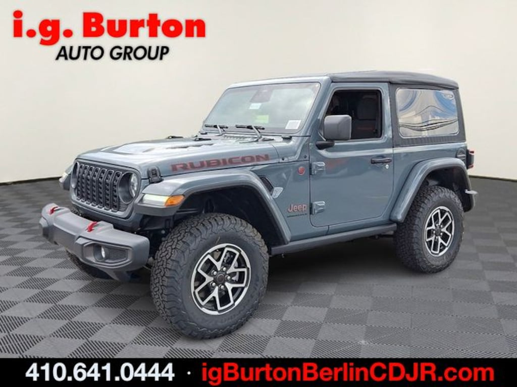 New 2025 Jeep Wrangler 2-DOOR RUBICON Sport Utility