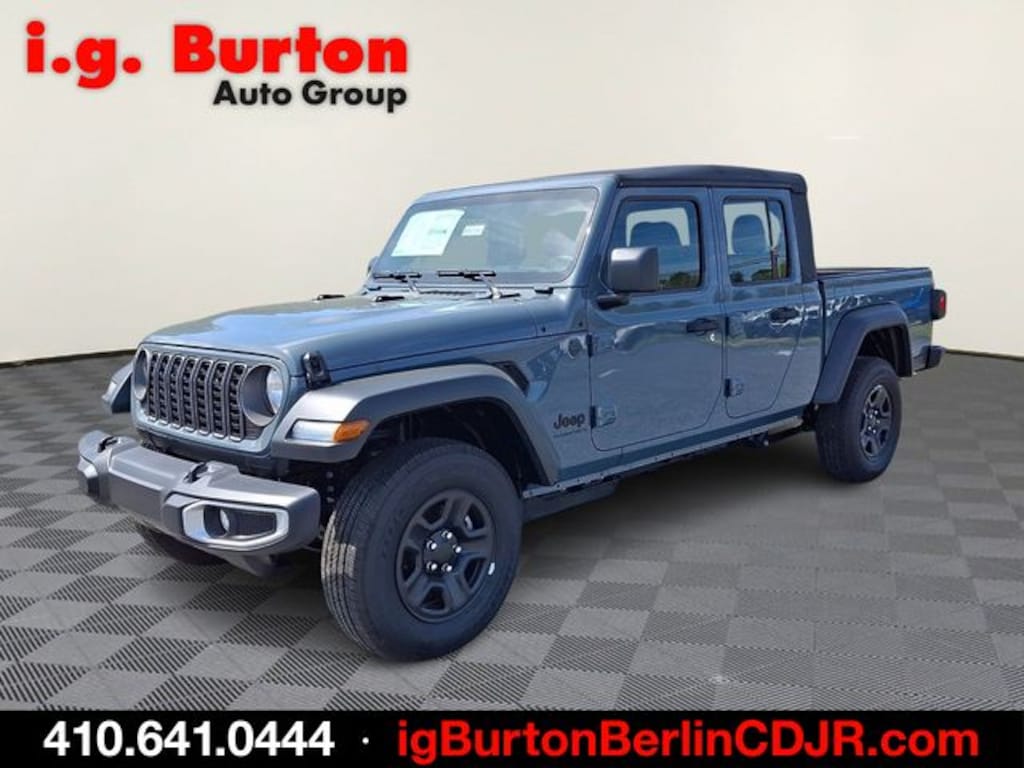 New 2026 Jeep Gladiator SPORT 4X4 Pickup