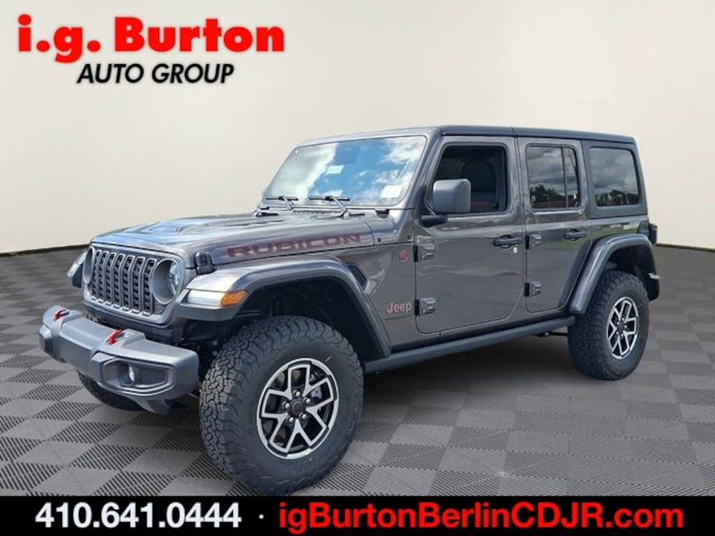 New 2025 Jeep Wrangler 4-DOOR RUBICON Sport Utility