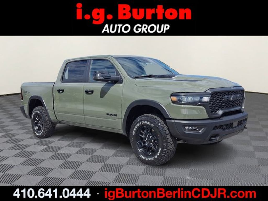 New 2026 Ram 1500 REBEL CREW CAB 4X4 5'7 BOX Pickup