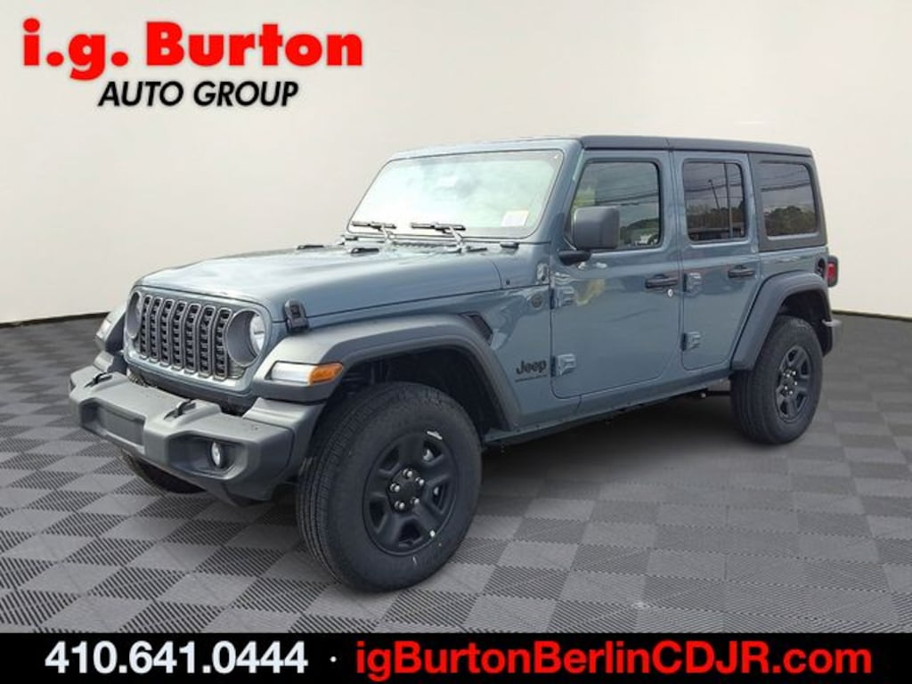 New 2026 Jeep Wrangler 4-DOOR SPORT Sport Utility