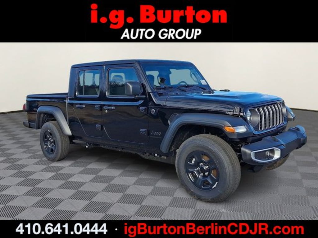 New 2026 Jeep Gladiator SPORT 4X4 Pickup