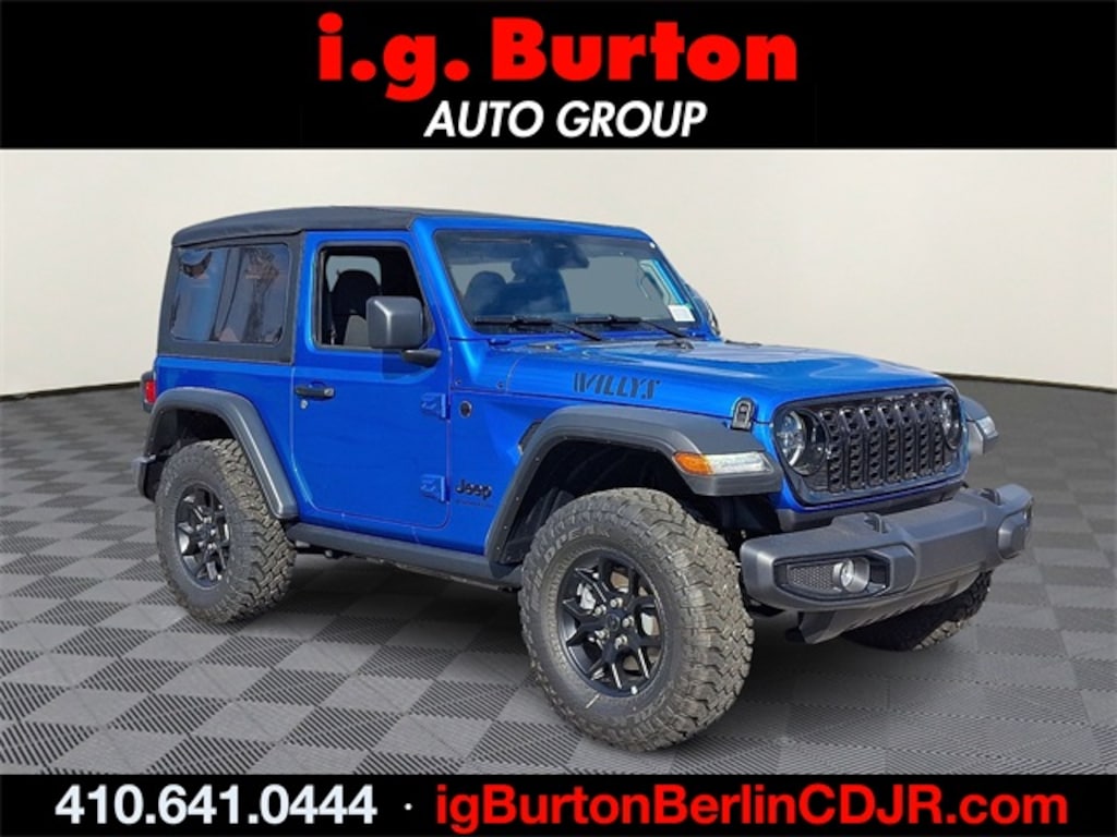 New 2026 Jeep Wrangler 2-DOOR WILLYS Sport Utility