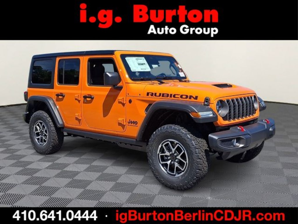 New 2026 Jeep Wrangler 4-DOOR RUBICON Sport Utility