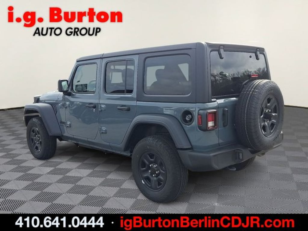 New 2026 Jeep Wrangler 4-DOOR SPORT Sport Utility