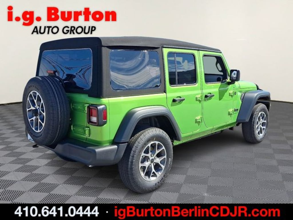 New 2025 Jeep Wrangler 4-DOOR SPORT S Sport Utility