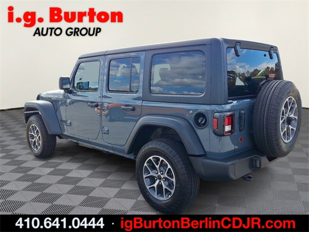 New 2026 Jeep Wrangler 4-DOOR SPORT S Sport Utility