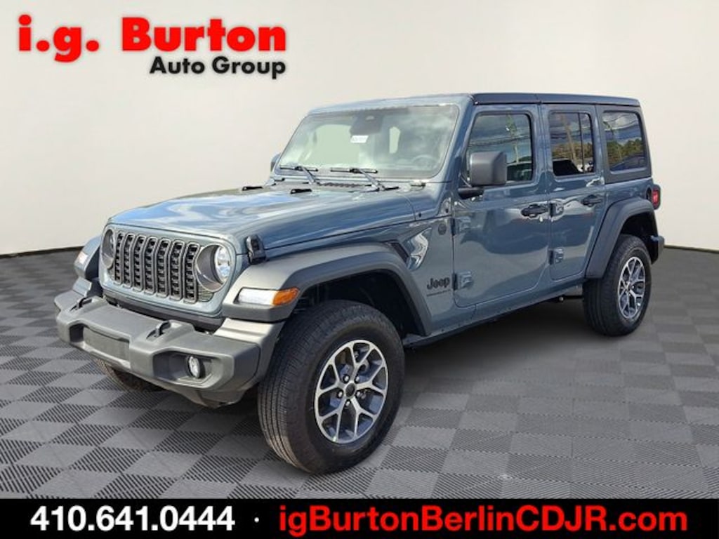 New 2026 Jeep Wrangler 4-DOOR SPORT S Sport Utility