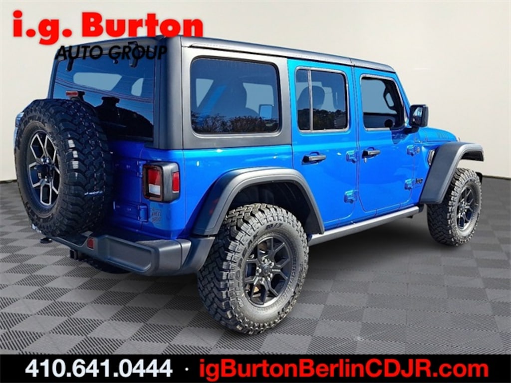 New 2026 Jeep Wrangler 4-DOOR WILLYS Sport Utility