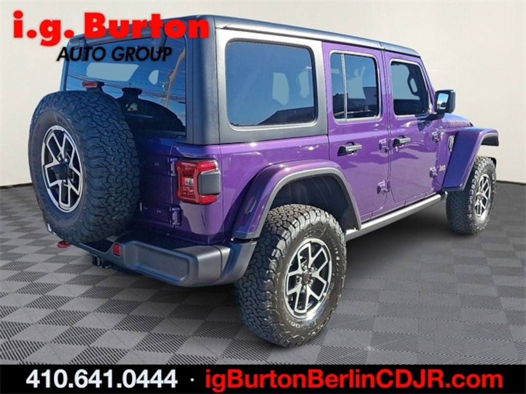 New 2026 Jeep Wrangler 4-DOOR RUBICON Sport Utility