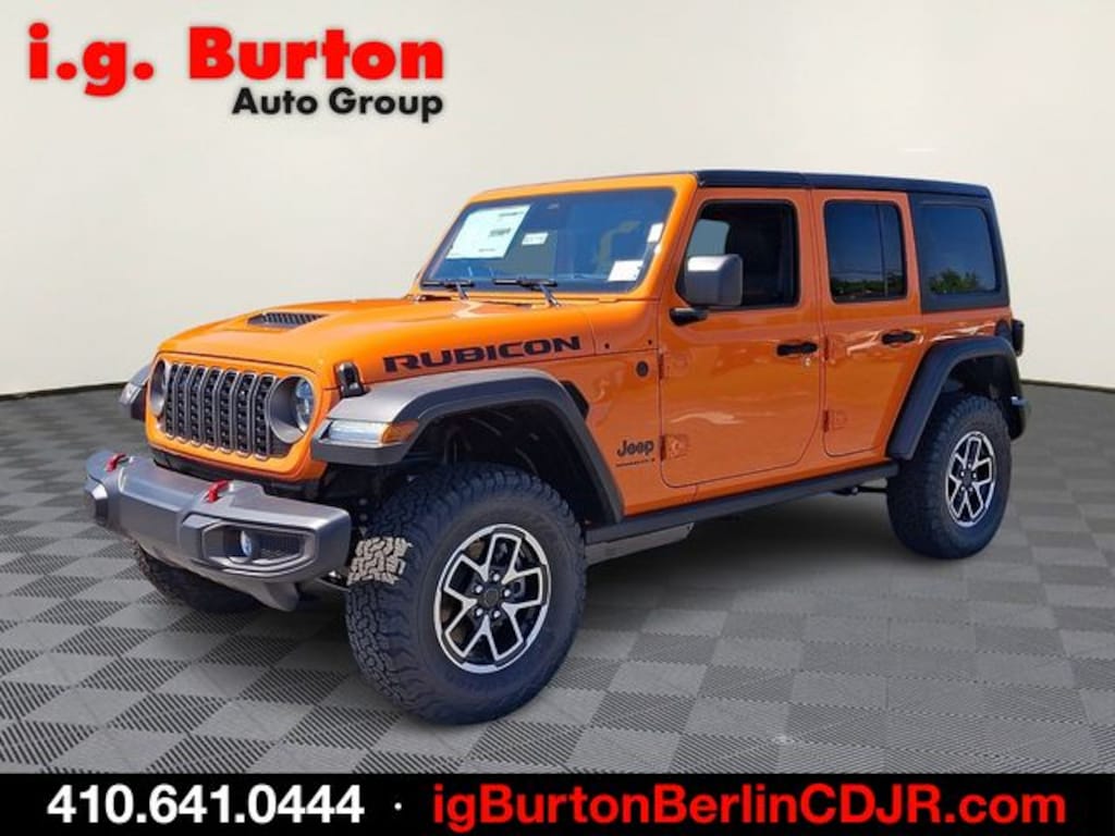 New 2026 Jeep Wrangler 4-DOOR RUBICON Sport Utility