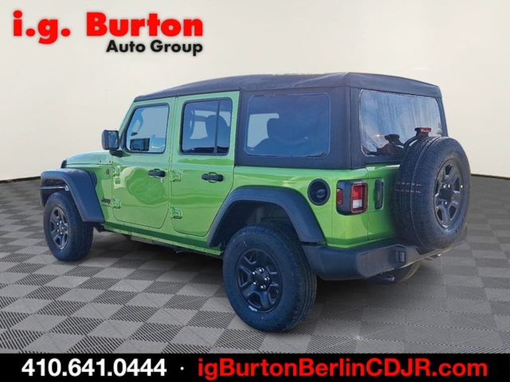 New 2026 Jeep Wrangler 4-DOOR SPORT Sport Utility