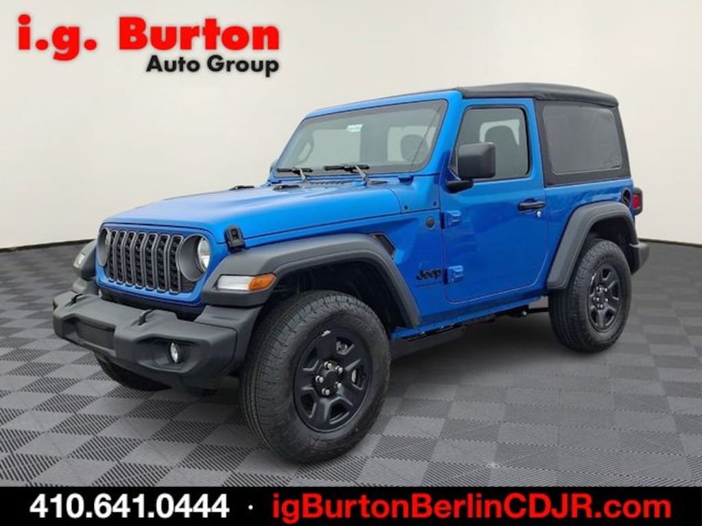 New 2026 Jeep Wrangler 2-DOOR SPORT Sport Utility