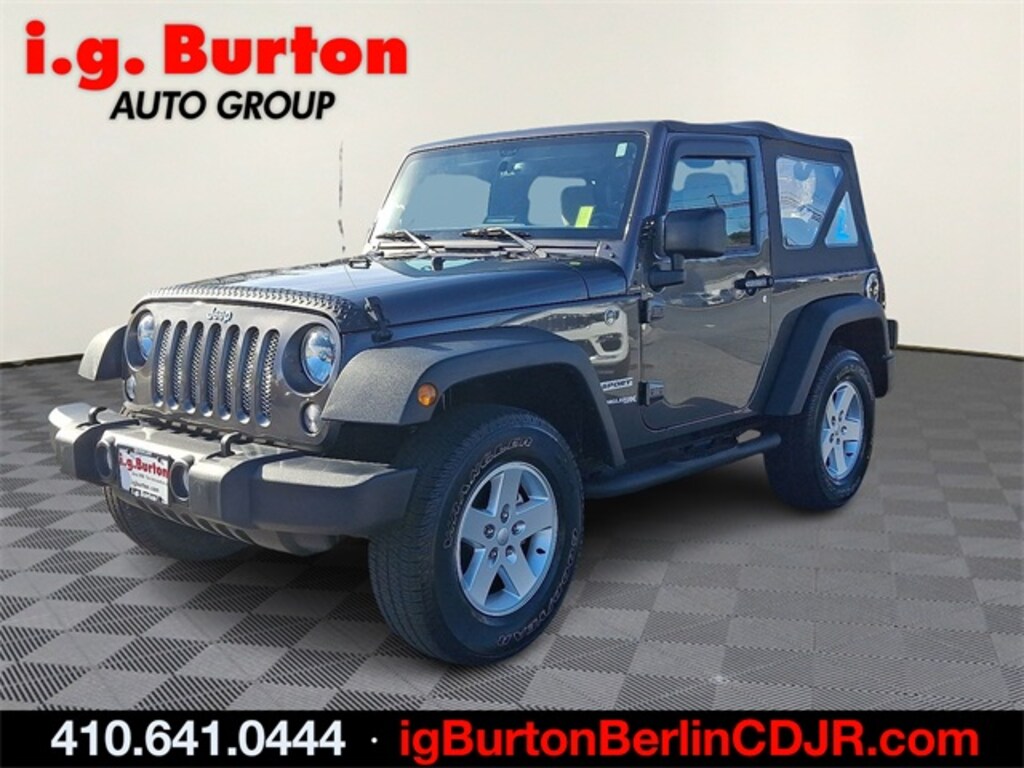 Used 2018 Jeep Wrangler JK Sport SUV