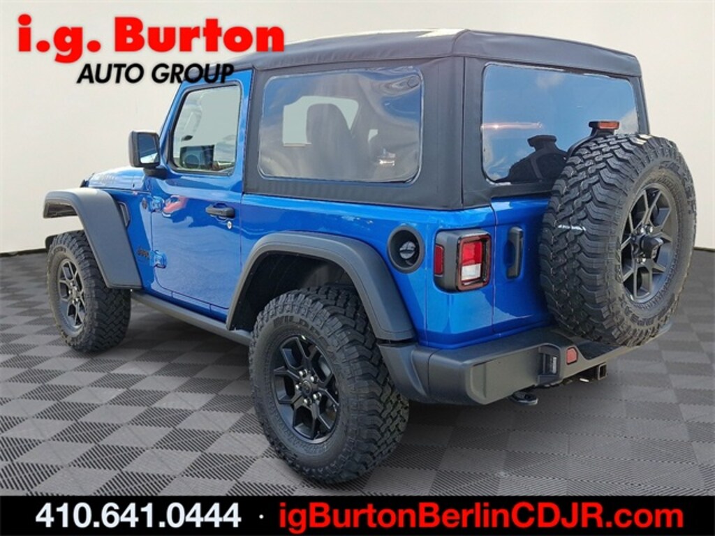 New 2026 Jeep Wrangler 2-DOOR WILLYS Sport Utility