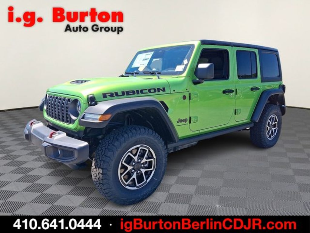 New 2026 Jeep Wrangler 4-DOOR RUBICON Sport Utility