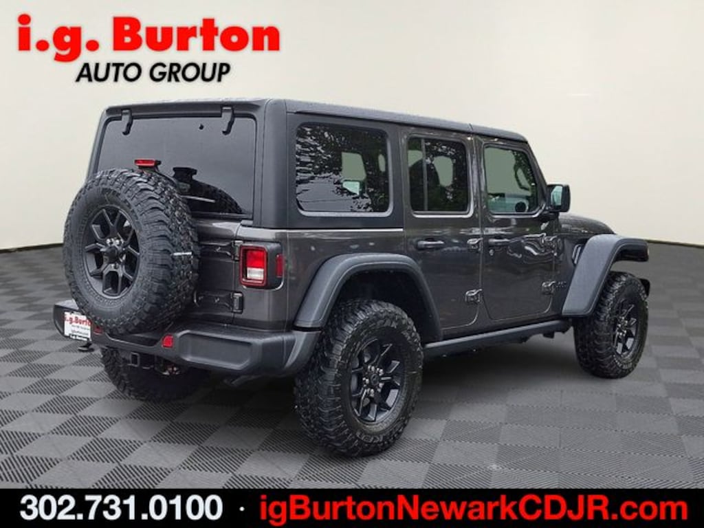 New 2026 Jeep Wrangler 4-DOOR WILLYS Sport Utility