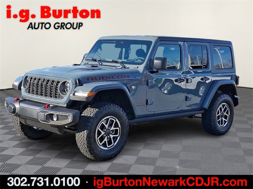 New 2026 Jeep Wrangler 4-DOOR RUBICON Sport Utility