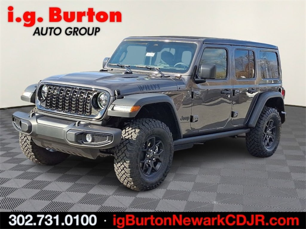 New 2026 Jeep Wrangler 4-DOOR WILLYS Sport Utility