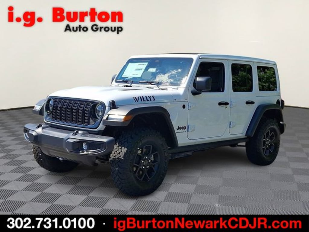 New 2026 Jeep Wrangler 4-DOOR WILLYS Sport Utility