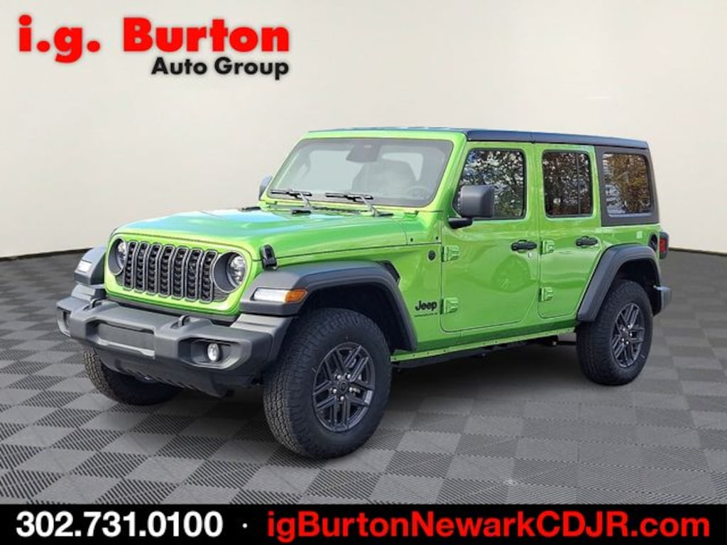 New 2026 Jeep Wrangler 4-DOOR SPORT S Sport Utility