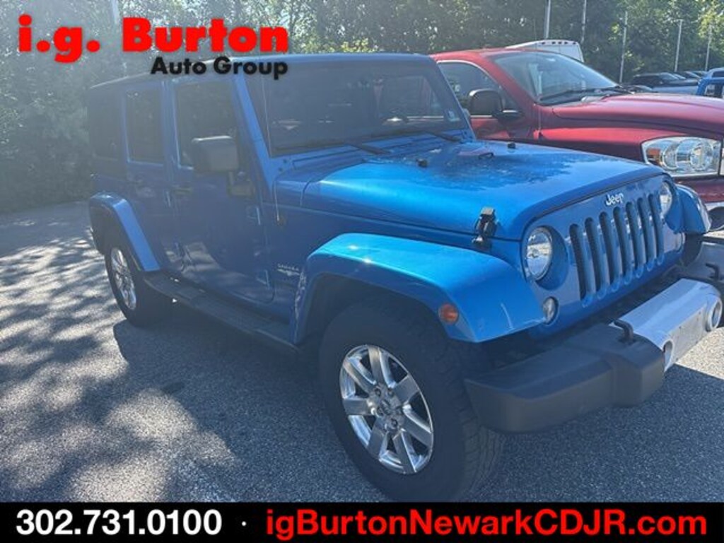 Used 2015 Jeep Wrangler Unlimited Sahara SUV