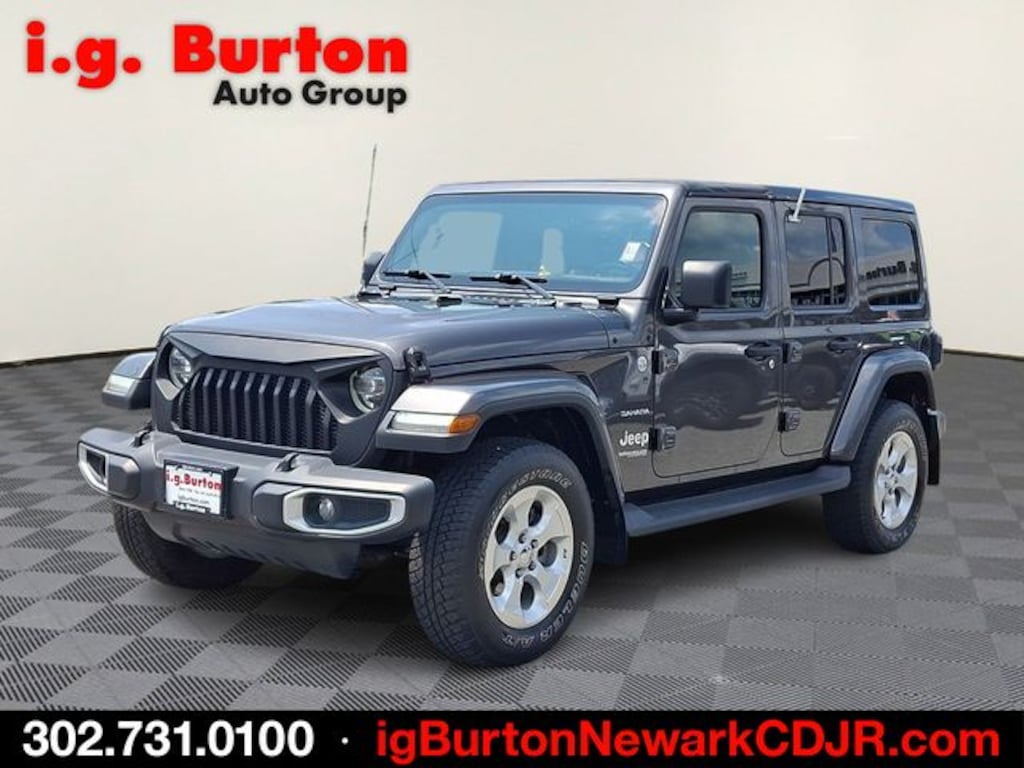 Used 2018 Jeep Wrangler Unlimited Sahara SUV
