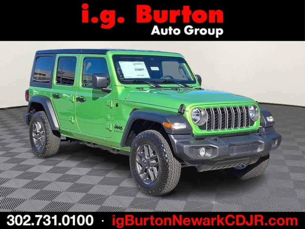 New 2026 Jeep Wrangler 4-DOOR SPORT S Sport Utility
