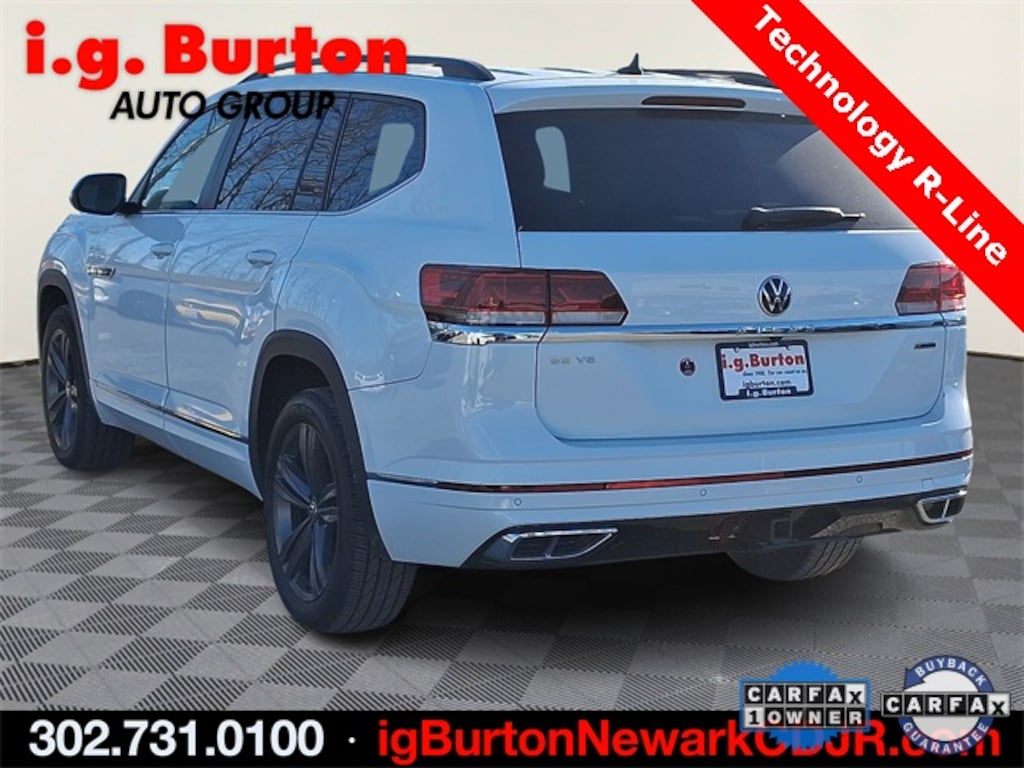 Used 2021 Volkswagen Atlas 3.6L V6 SE w/Technology R-Line SUV