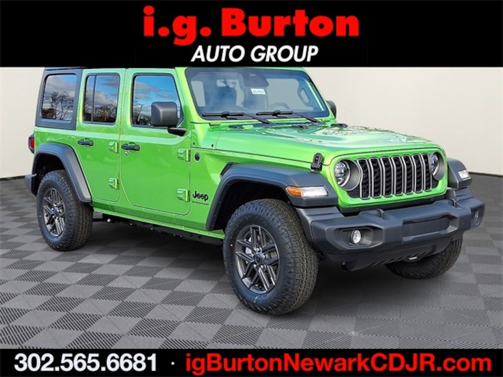 New 2026 Jeep Wrangler 4-DOOR SPORT S Sport Utility