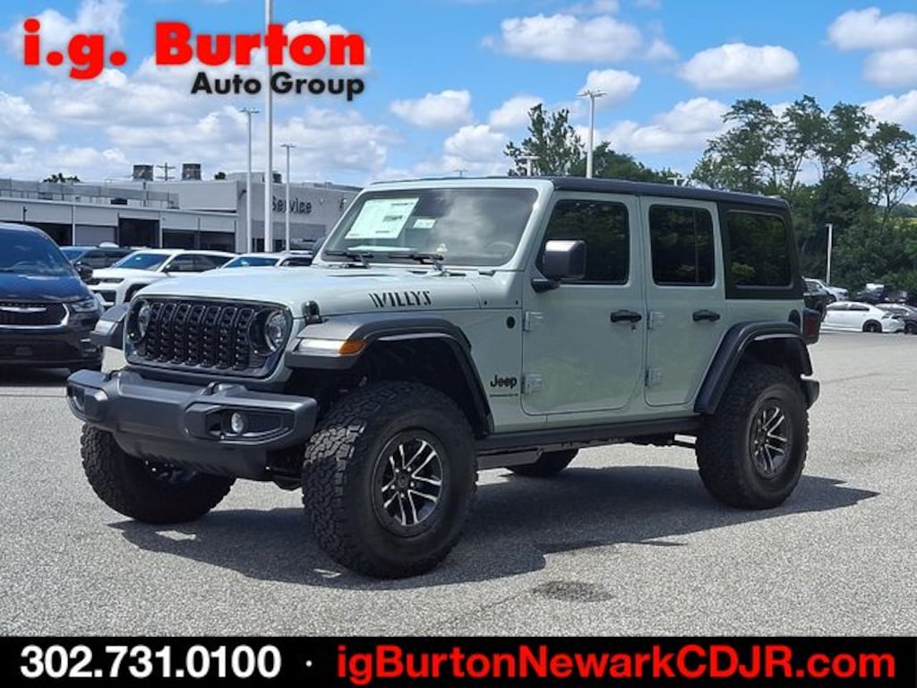 New 2026 Jeep Wrangler 4-DOOR WILLYS Sport Utility