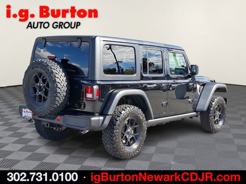 New 2026 Jeep Wrangler 4-DOOR WILLYS Sport Utility