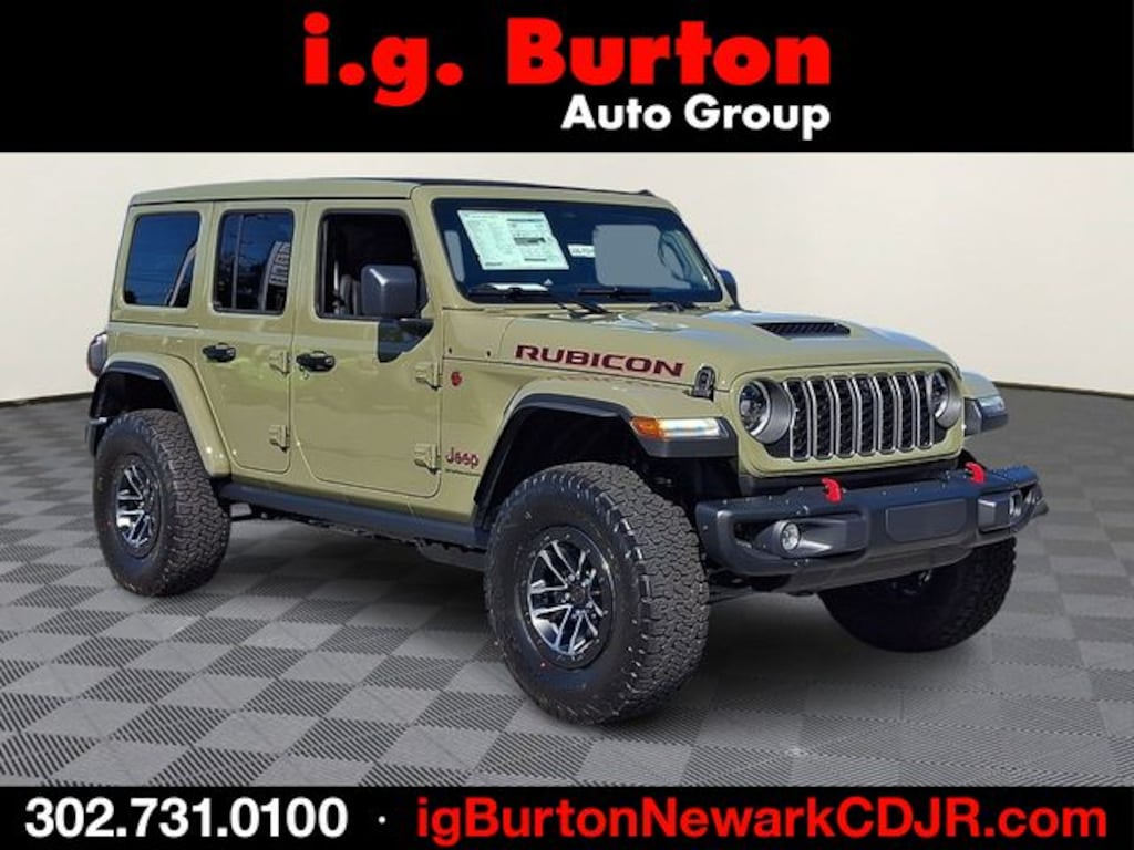 New 2026 Jeep Wrangler 4-DOOR RUBICON X Sport Utility