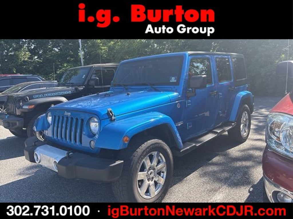 Used 2015 Jeep Wrangler Unlimited Sahara SUV