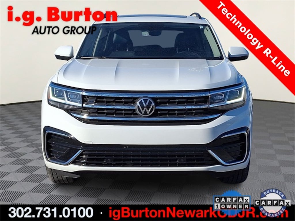 Used 2021 Volkswagen Atlas 3.6L V6 SE w/Technology R-Line SUV