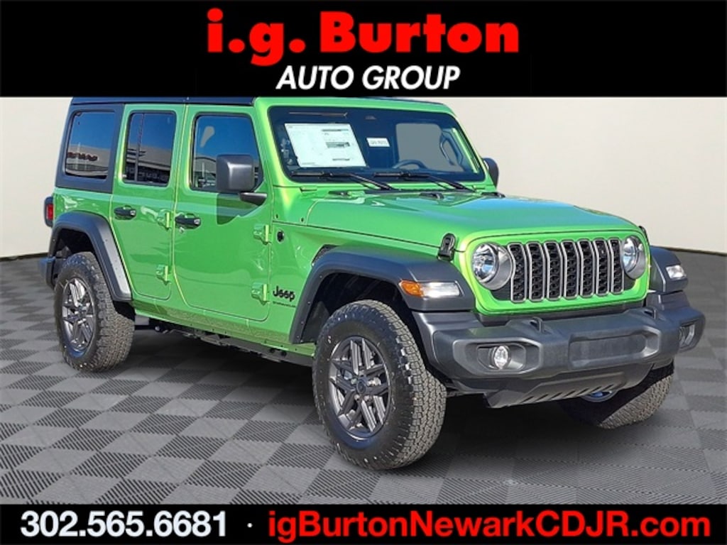 New 2026 Jeep Wrangler 4-DOOR SPORT S Sport Utility