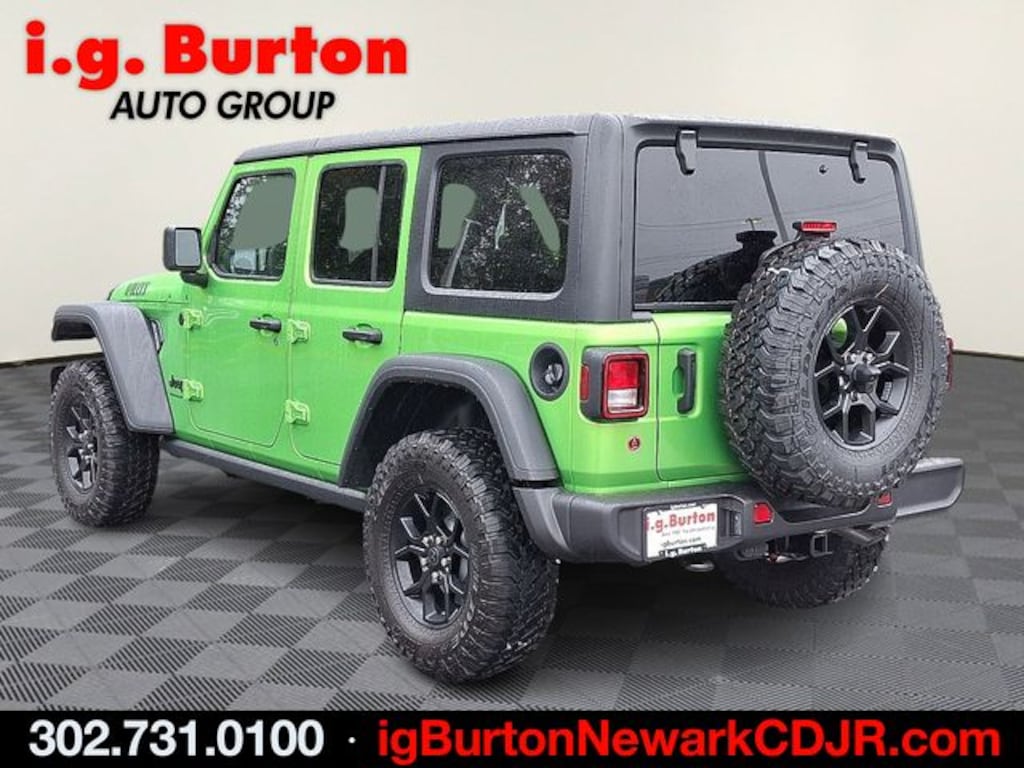 New 2026 Jeep Wrangler 4-DOOR WILLYS Sport Utility